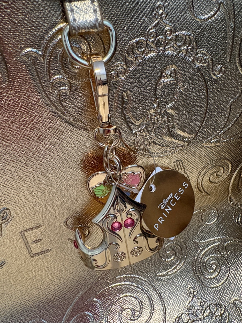 Bath & Body Works Gold Disney Princess Tote plus Princess anti bac holder - Picture 4 of 16